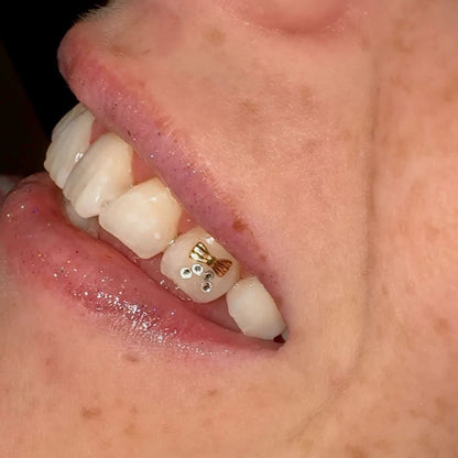 Bow Tie Tooth Charm