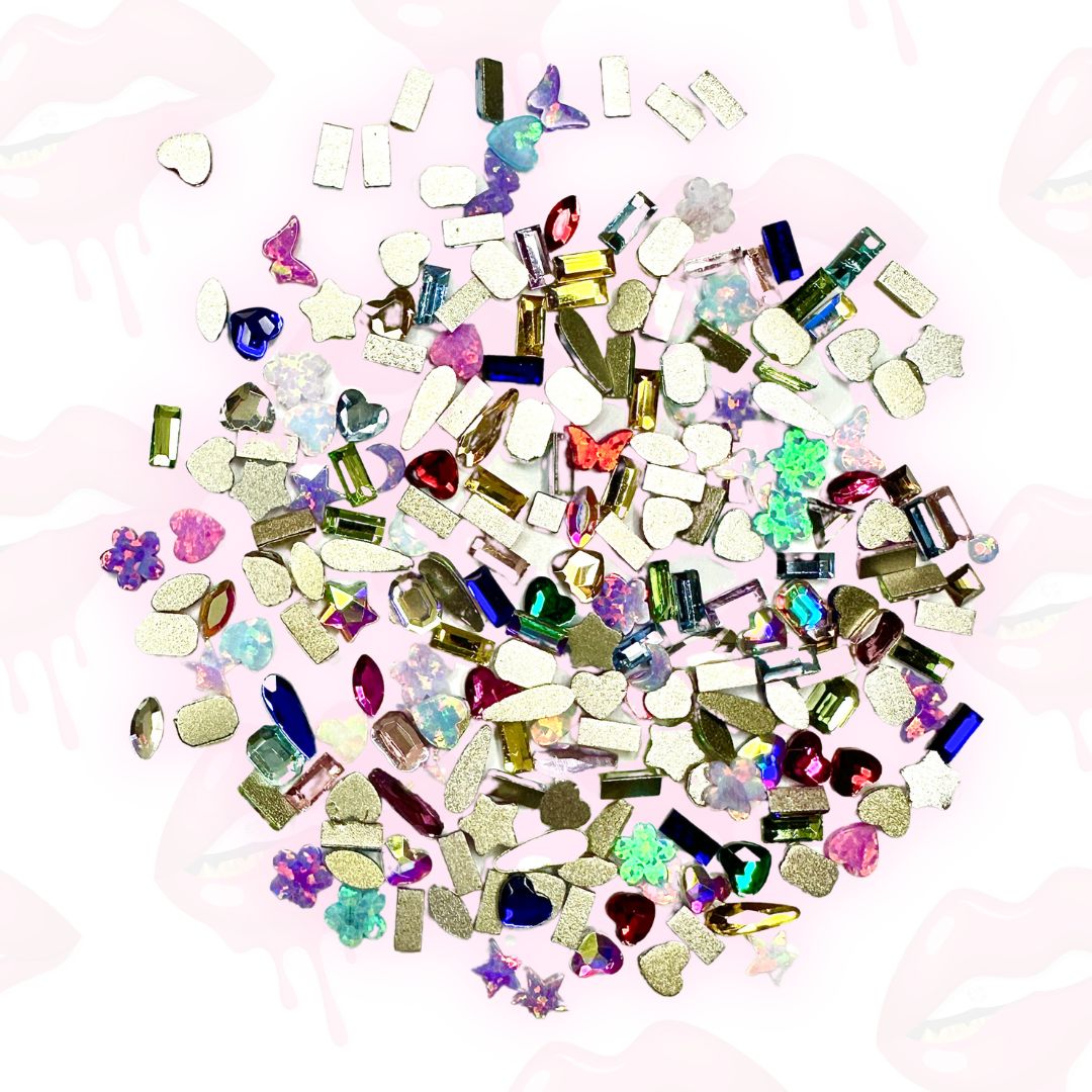 Mixed Shape & Opal Confetti - 50 pieces