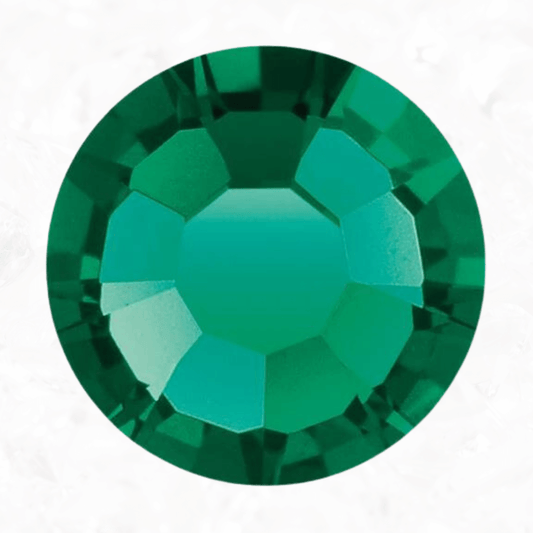 Emerald Non Hotfix Flatback Crystal