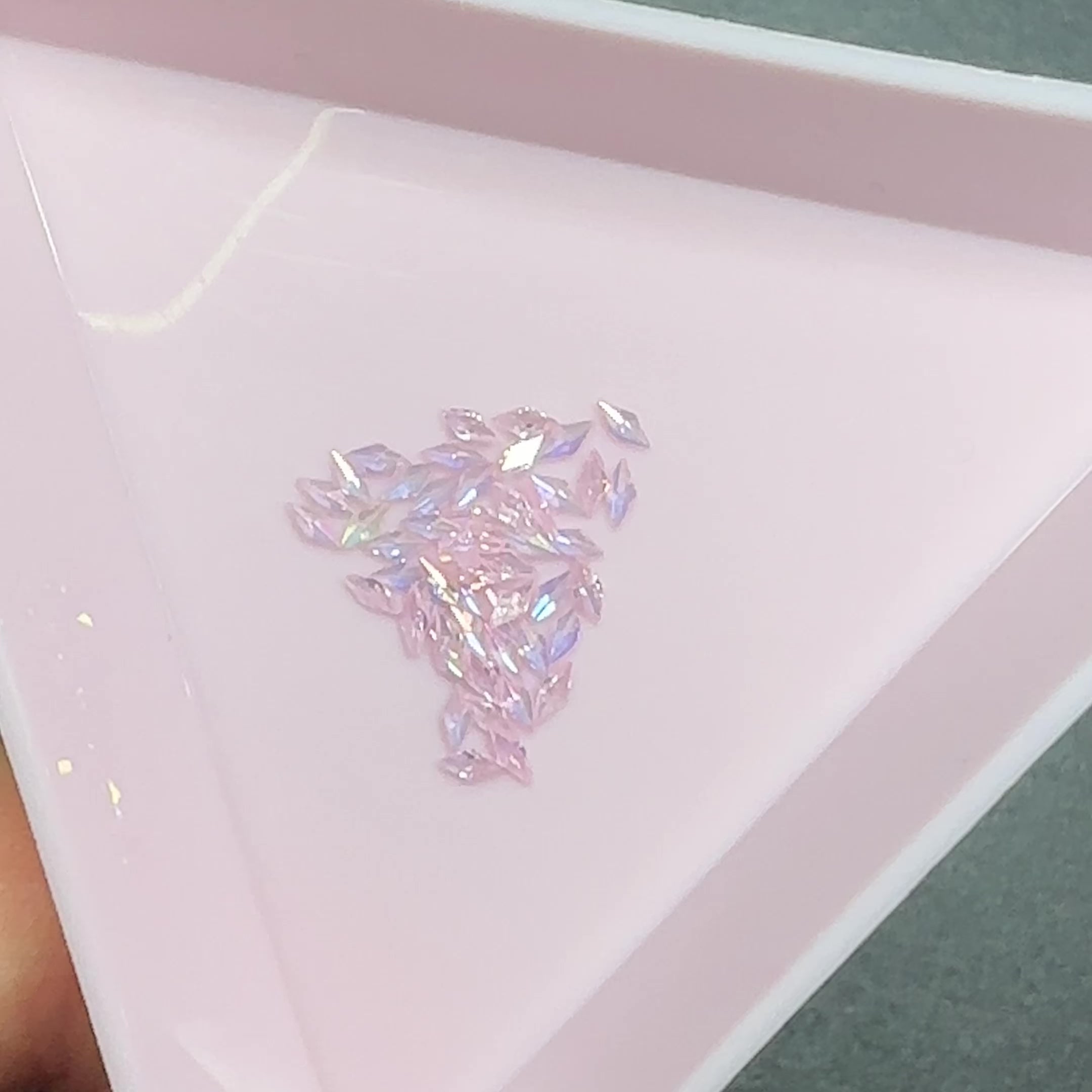 Mini Diamond Zirconia Tooth Gems - Foil Free (50 Pieces)