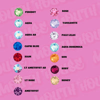 Bulk SS6 Tooth Gems - 1500 Crystals