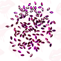 Oval 'Navette' Shape Tooth Gem (10, 20 & 50 pieces)