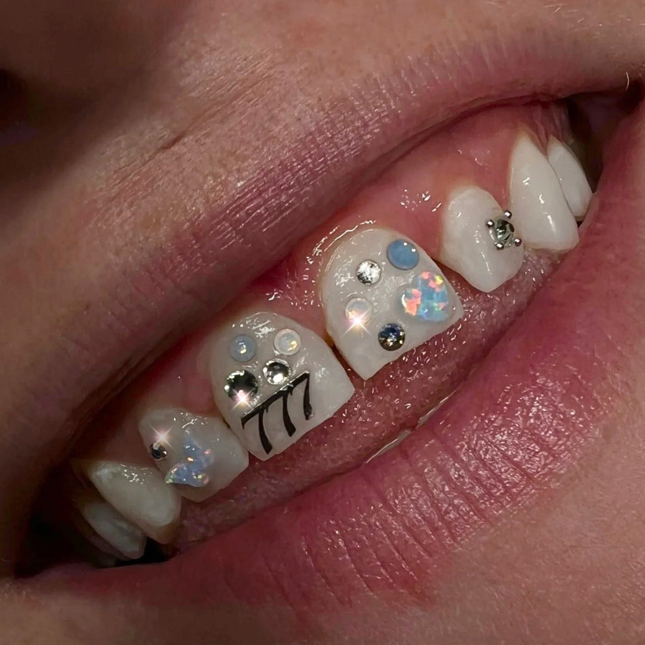 Angel Number Tooth Charms