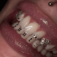 Custom Word Tooth Charms - Made To Order
