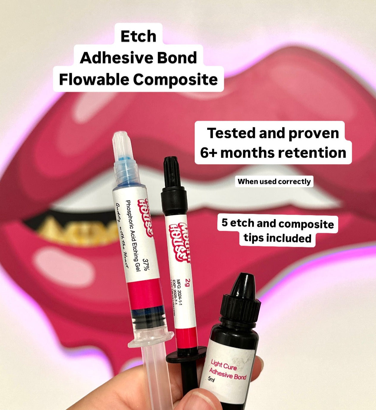 3 Step Tooth Gem Kit