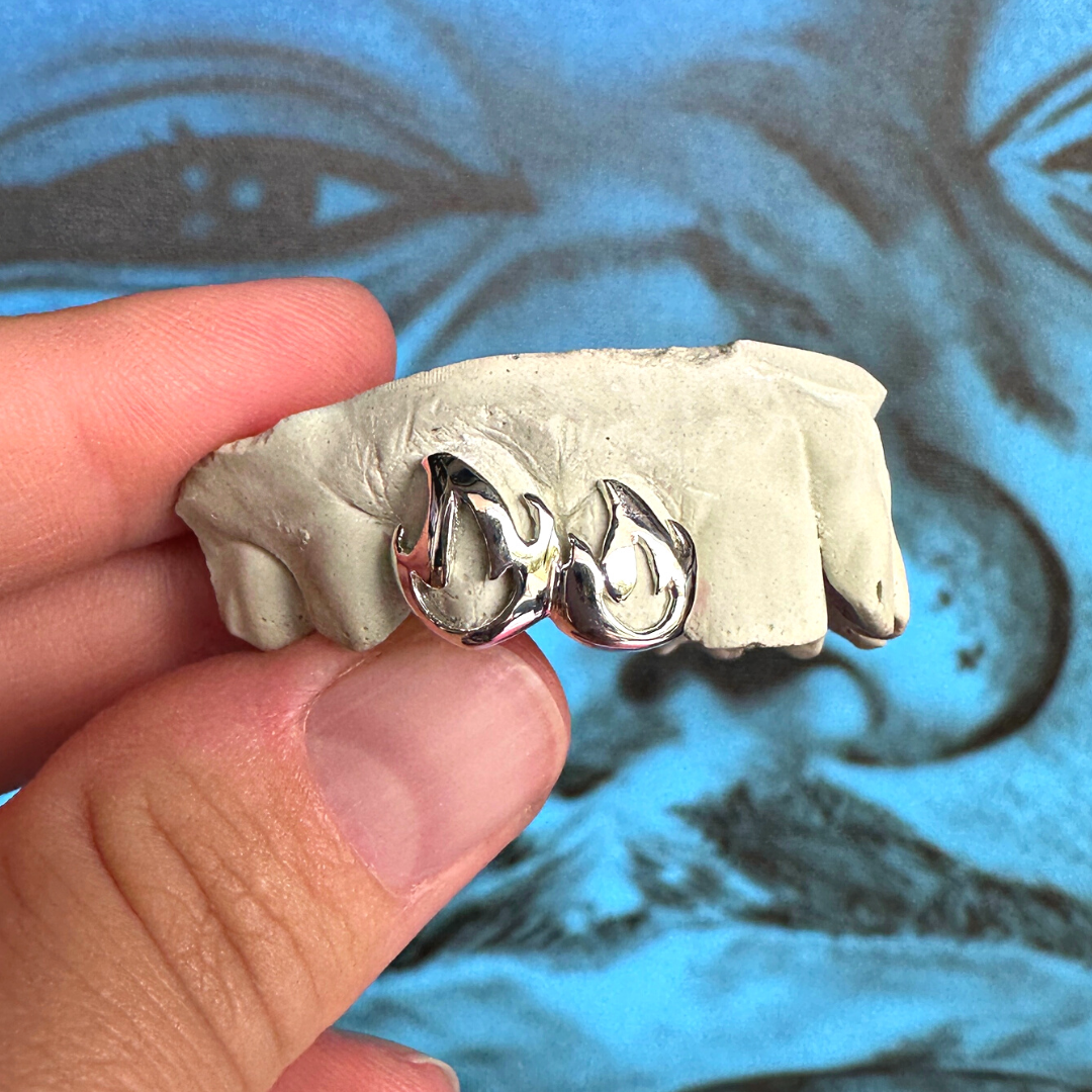 2 Piece Flame Grillz - Grillz Australia