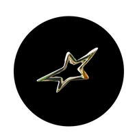 Y2K Star Tooth Charm