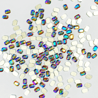 Emerald Shape Tooth Gem (10, 20 & 50 pieces)