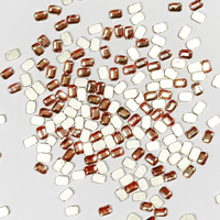 Emerald Shape Tooth Gem (10, 20 & 50 pieces)