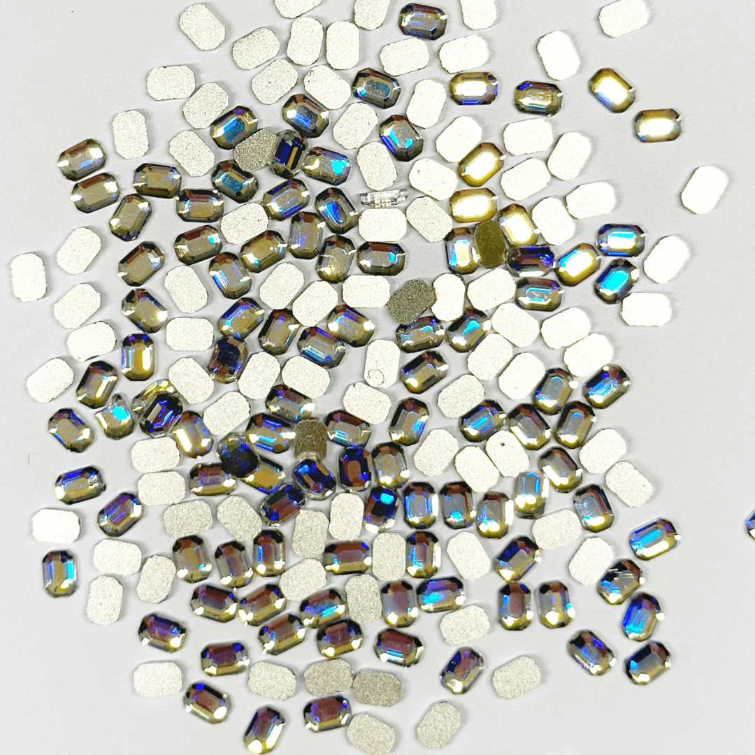 Emerald Shape Tooth Gem (10, 20 & 50 pieces)