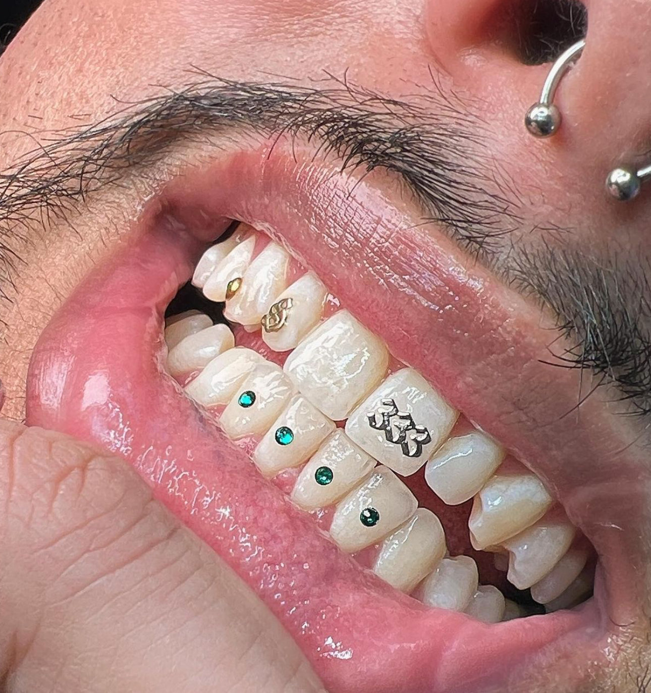Angel Number Tooth Charms