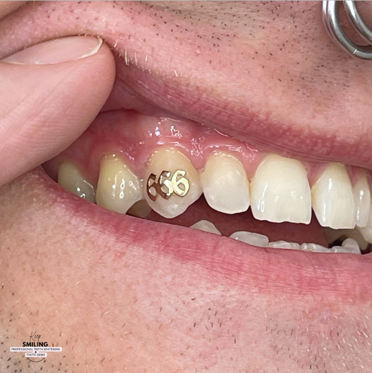 Angel Number Tooth Charms