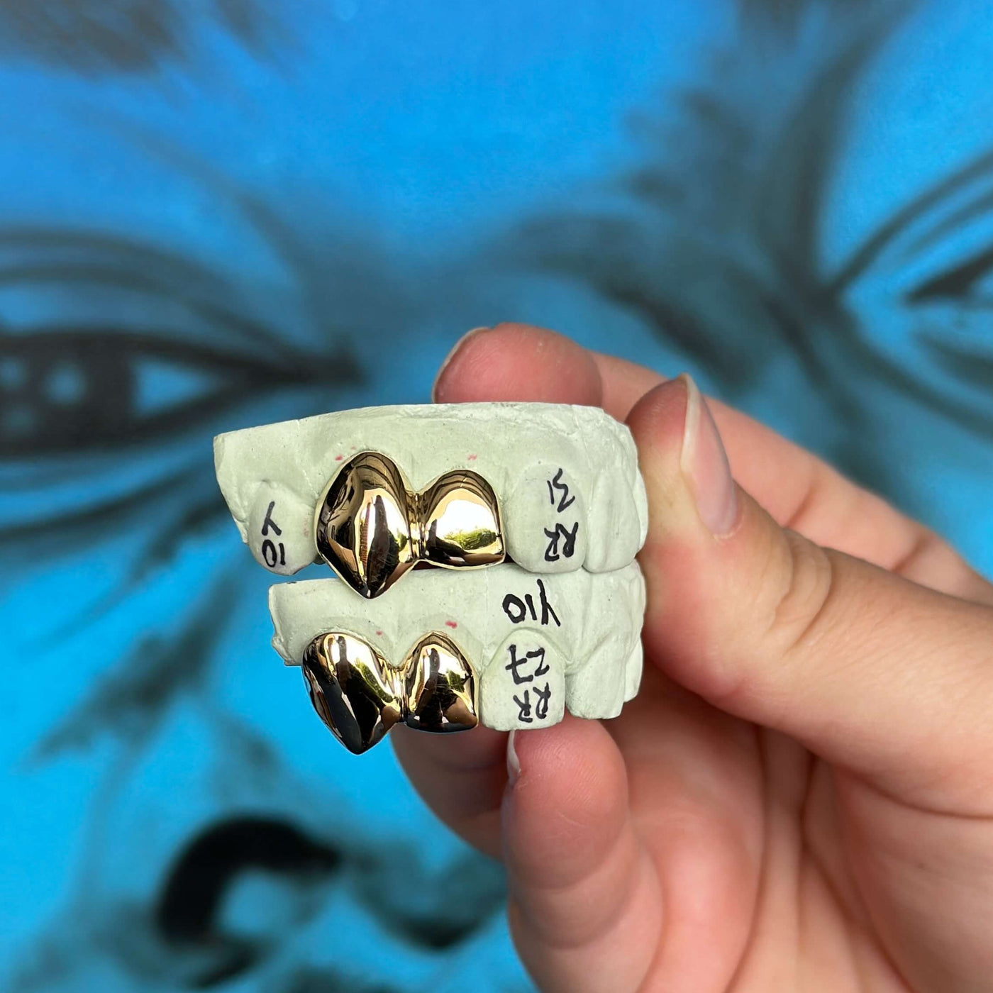 2 Piece Set with Canine Fang - Grillz Australia