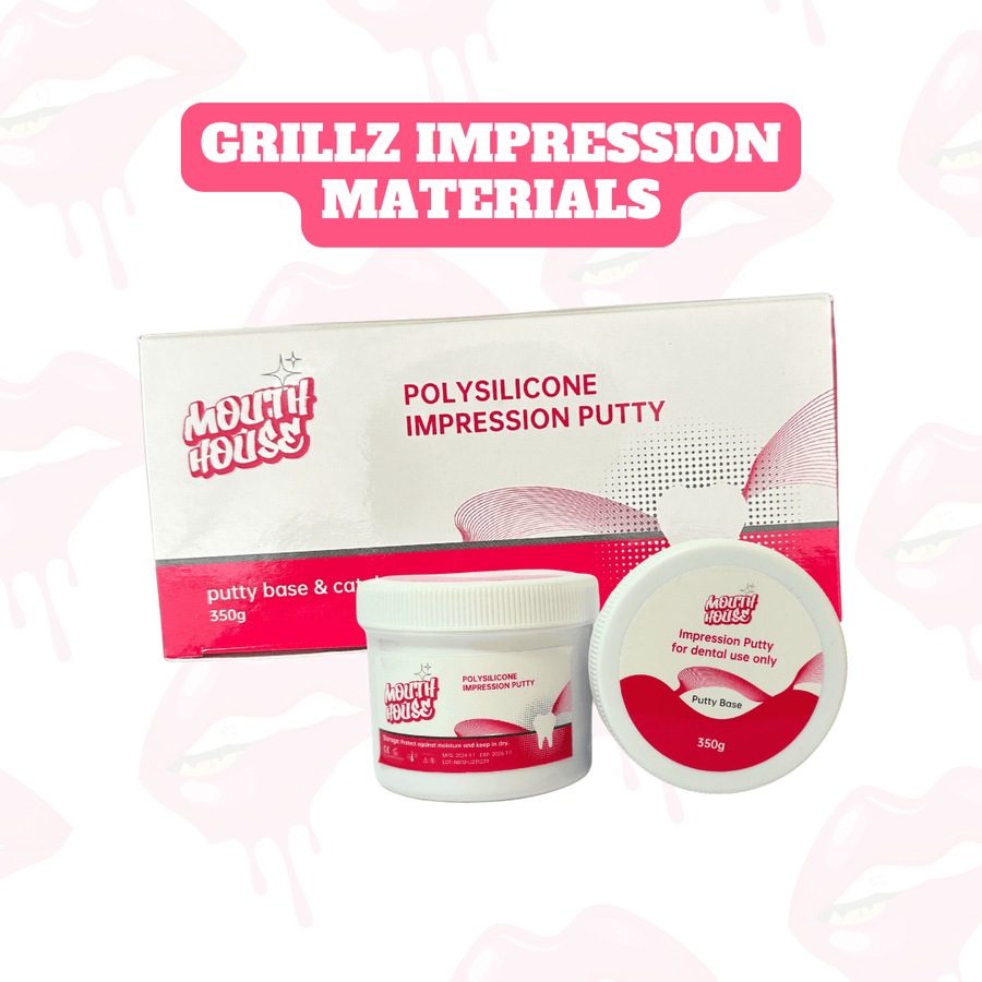 Grillz Impression Putty Catalyst & Base Tub Set