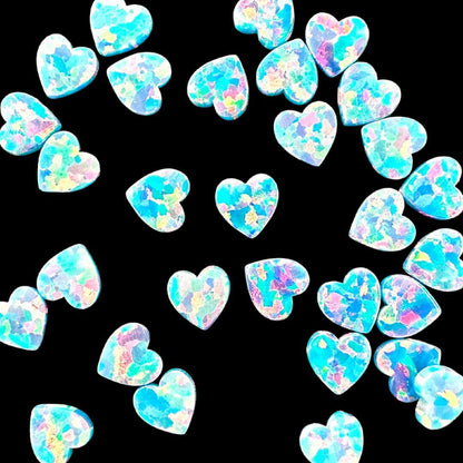 Heart Shape Opal Tooth Gems