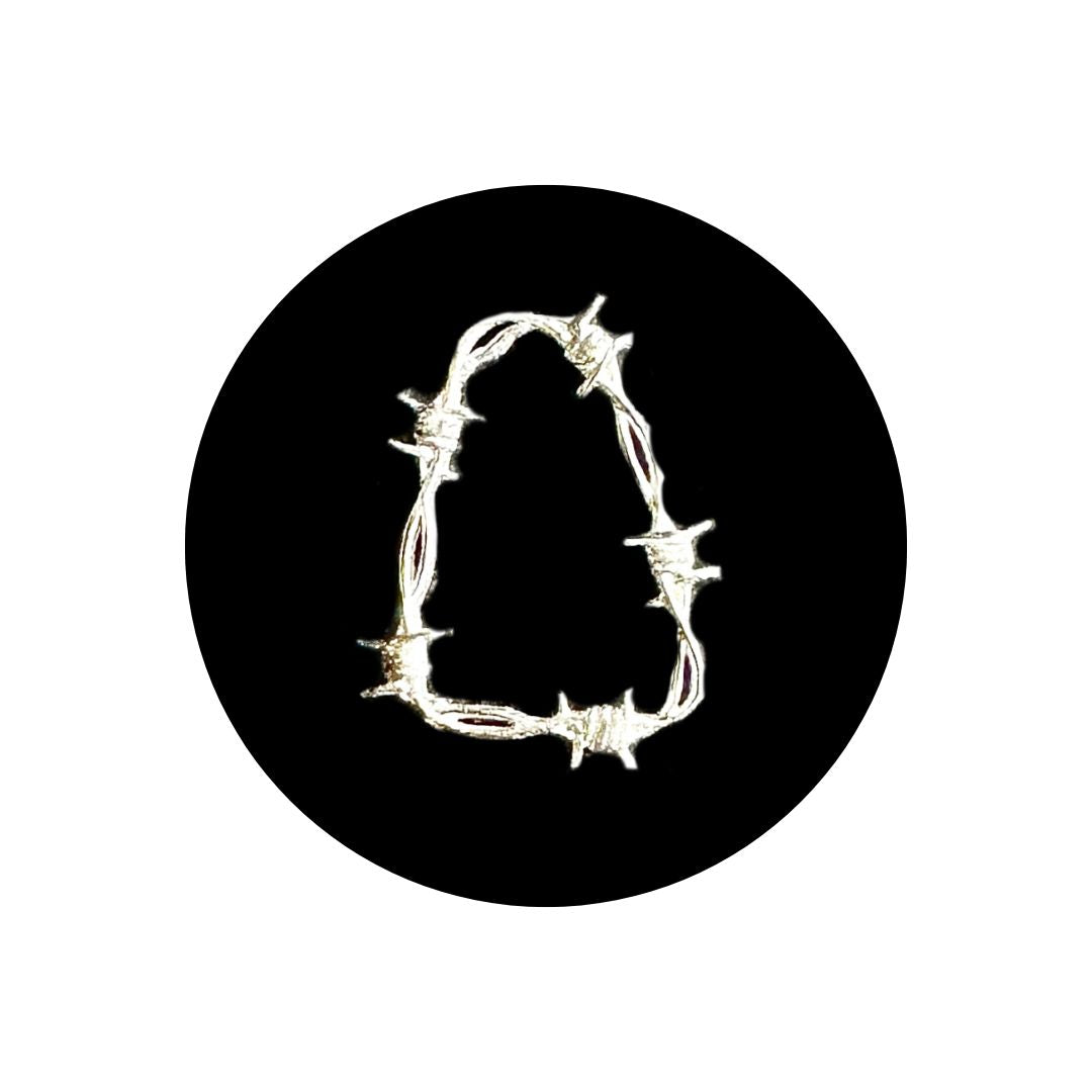 Barbwire Cap Tooth Charm