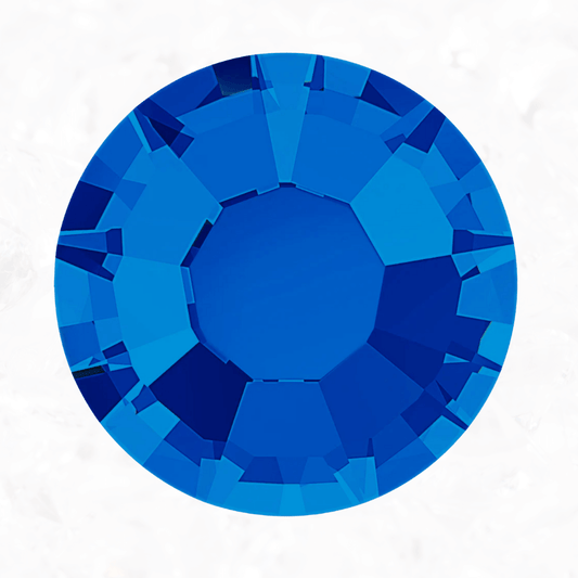 Capri Blue Non-HotFix Flat Back Crystals