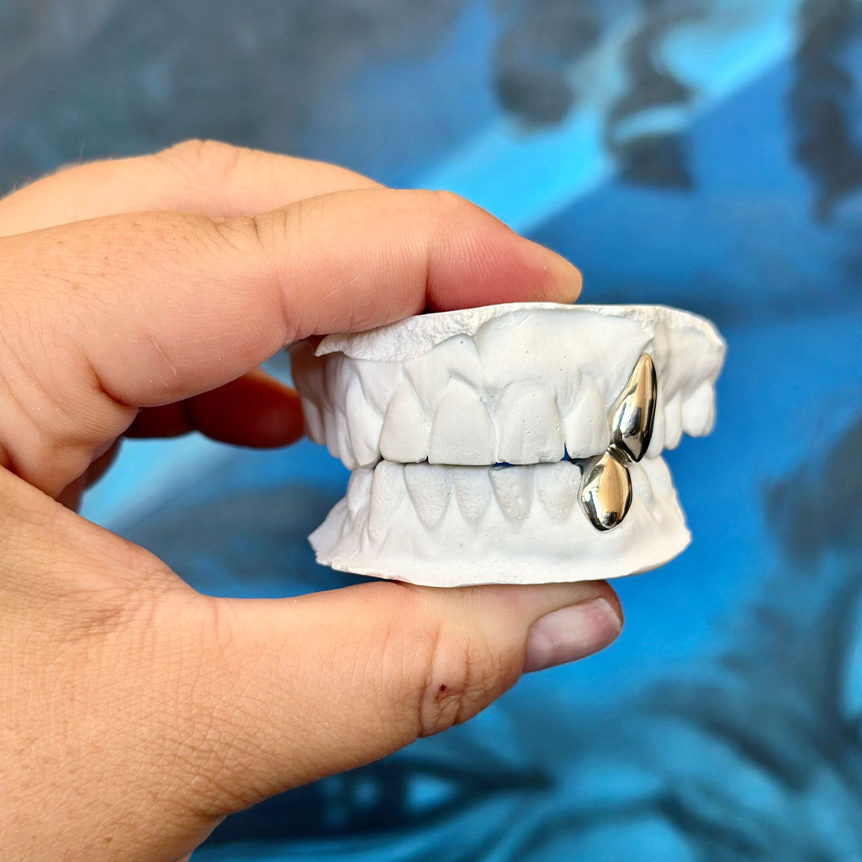 Double Single Caps - Grillz Australia