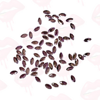 Oval 'Navette' Shape Tooth Gem (10, 20 & 50 pieces)