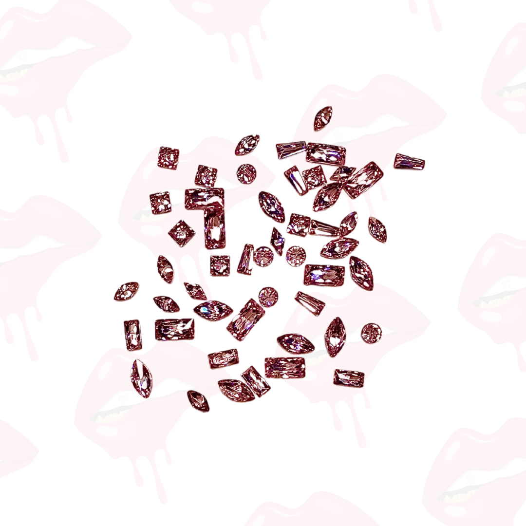 Mixed Shape Zircon Pack (50 Pieces)