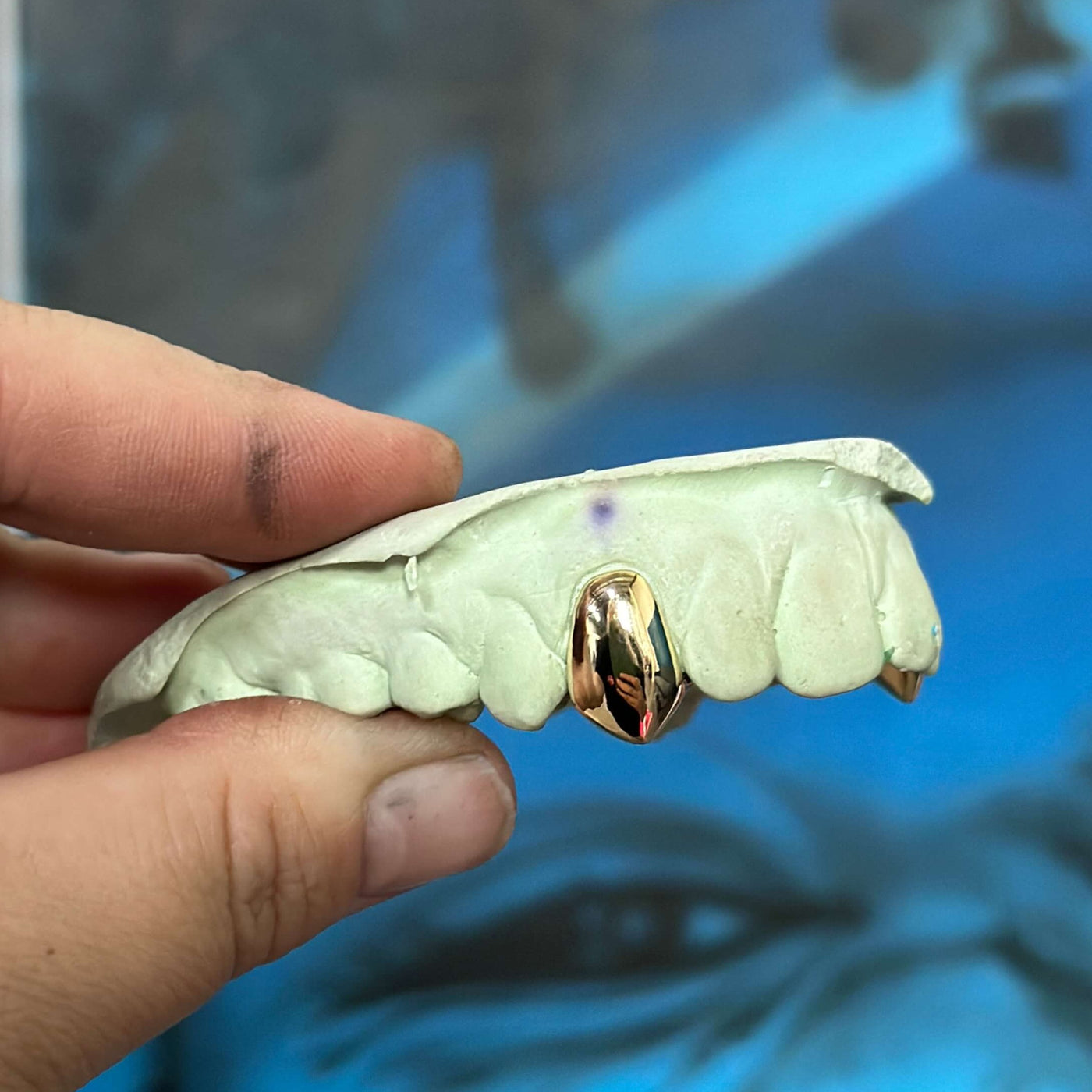 Extended Fang Canines with Back Bar - Grillz Australia