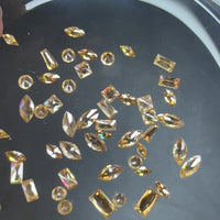 Mixed Shape Zircon Pack (50 Pieces)