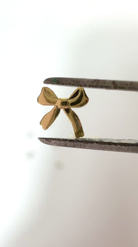 Dainty Bow Tooth Charm