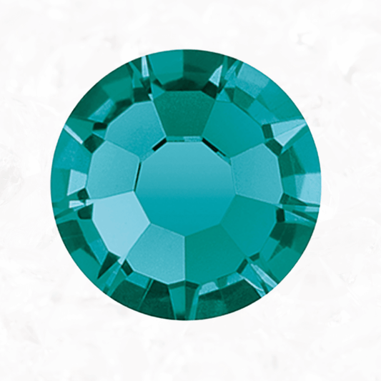 Blue Zircon Non-HotFix Flat Back Crystals